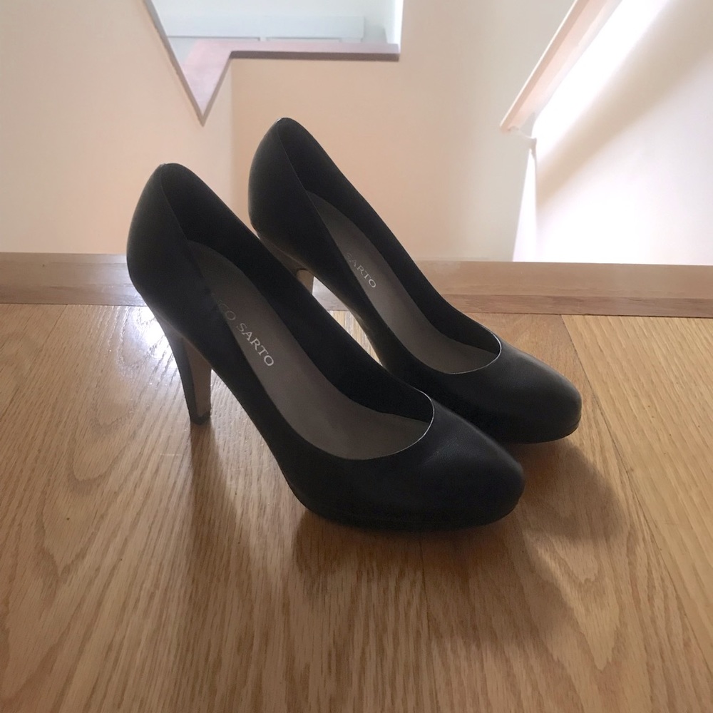 Franco Sarto Black heels size 9